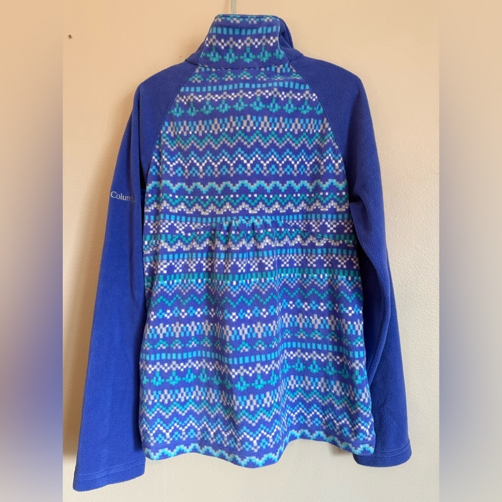Columbia girls 1/4 zip fleece size m (10-12) NWT - Picture 2 of 4